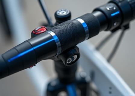 Dettaglio bicicletta elettrica premium